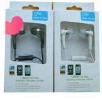 portable earphone gift box headphone paper box with hook flat color paper