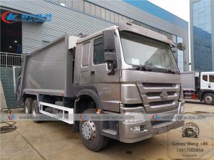 Quality SINOTRUK HOWO 3 Axles 6x4 18000L 20000L Compressed Garbage Truck wholesale