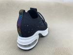 Bling Crystal Platform Loafers Black