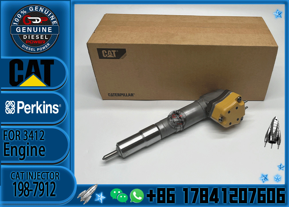 3412E engine parts 209-1995 2091995 206-1217 2061217 FUEL INJECTOR 198-7912 1987912 232-1183 2321183 for D9R