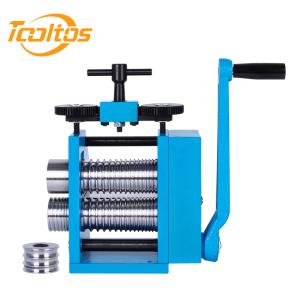 Quality Tooltos Manual Jewelry Rolling Mill Machine Press Half Round Circle wholesale