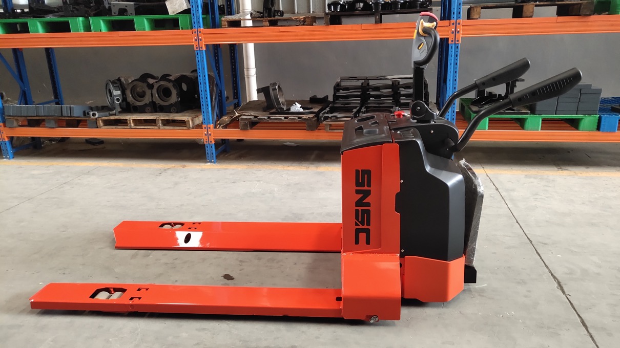 Electric Pallet Truck for Coil Handling 2000kg Fork Length 11mm Min. Lifting Height 145mm