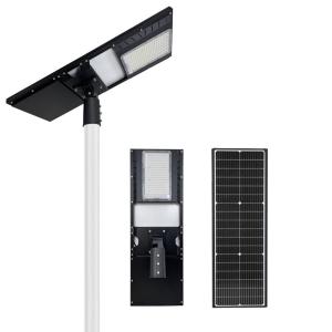 Quality 100w 120w 150w AIO Solar Street Light Solar Smart Street Light Self Cleaning wholesale
