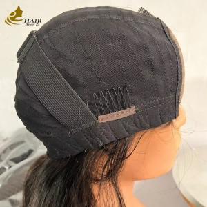 Quality Costume Anti-Skid Belt Cheap Lace Front Wig 100% Human Hair Wig Frontal Hair Best Human Hair Glueless Wigs wholesale