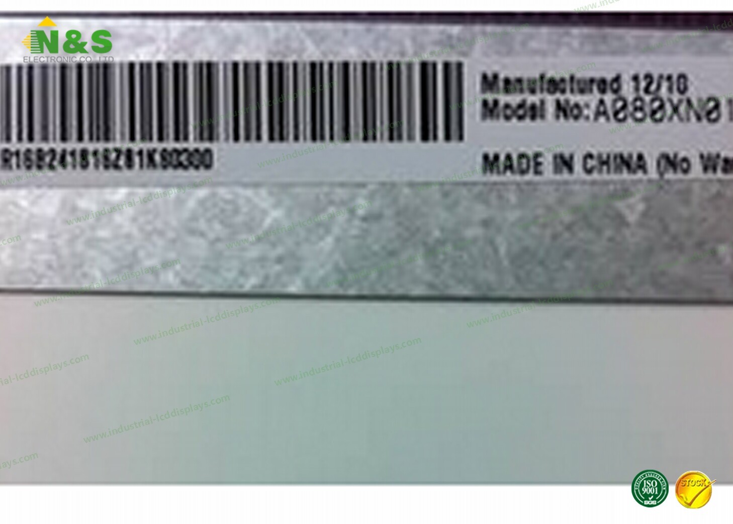 AUO 8.0 inch 40PIN HD TFT LCD Capacitive Touch Screen A080XN01 V.1 XGA 1024(RGB)*768