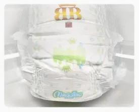 Quality Skin friendly SMS Hydrophilic Non-woven disposable baby diapers/pull up pants wholesale