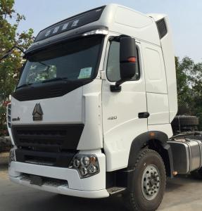 Quality Euro2 420HP SINOTRUK HOWO A7 Tractor Truck LHD 6X4 , HOWO SINO Truck wholesale