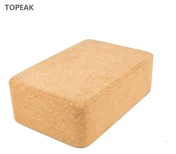 2 Inch 3 Inch 4 Inch Cork Yoga Block 2 Pack 400g Wood Stretch Practice