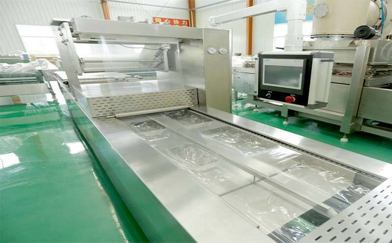 SN-420D 4 Side Sealing Packaging Machine 14.5KW Stretch Film Packing Machine