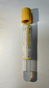 Quality Blood Collection Tube Yellow Glass Enhanced Sample Stability 5ml wholesale