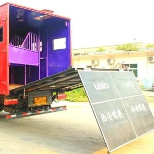 Quality 2500KG Tractor Trailer Liftgate 24V Fold Away Lorry Tail Lifts wholesale