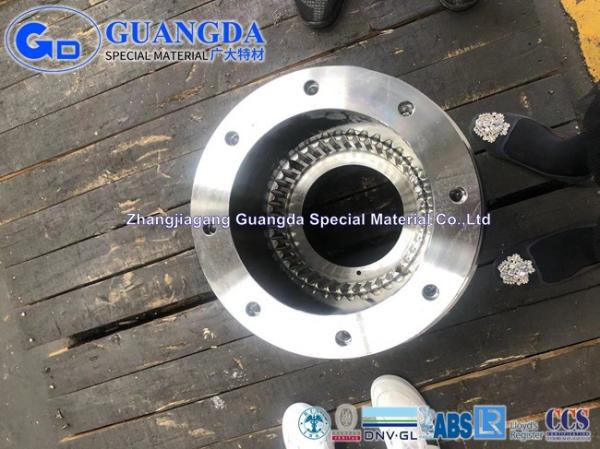 Cheap Finished Machining Alloy Steel forged cylinder With Internal Teeth Gears - Guangda for sale