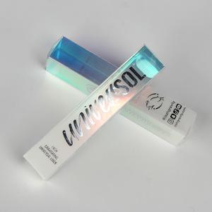 Quality Custom Holographic Plastic Mascara Packaging Box For Cosmetics wholesale
