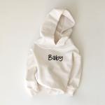 Printed Family Matching Outfit Mama And Baby French Terry Sweatshirt Long Sleeve