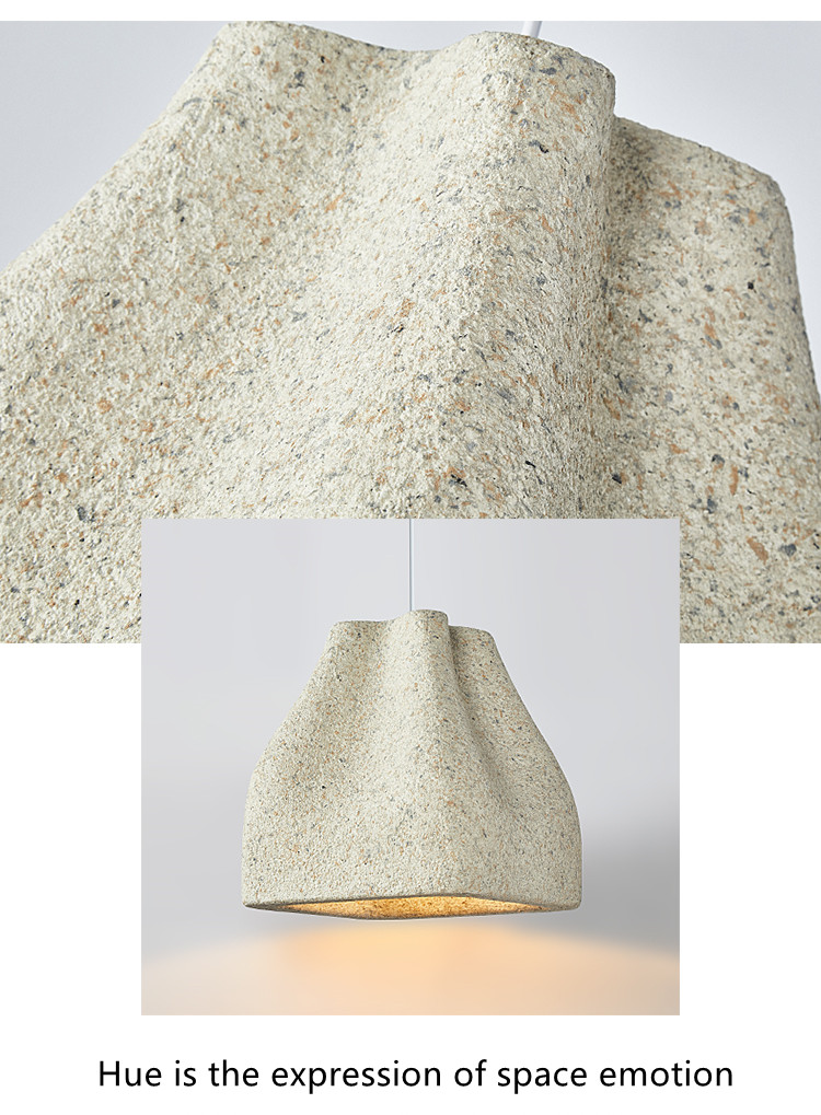 Japanese Style Wabi-sabi LED Restaurant Pendant Lamp Lustre Bedroom Model Room Chandelier (WH-VP-176）