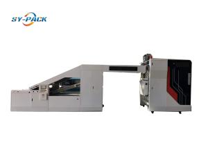 Quality 150-600gsm Paper Automatic Flute Laminating Machine Customized Logo wholesale