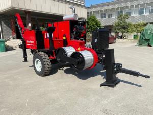 Quality 60kn Electric Construction 2.5km/H Hydraulic Pulling Machine wholesale