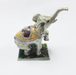 jewelry pewter box elephant jewelry box wholesale luxury gold plating elephant