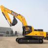 Buy cheap Safety Frame Rubber Tire Excavator Yellow Mini Hydraulic Excavator from wholesalers
