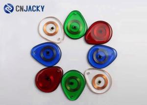 Quality Transparent RFID Key Fob Keychain ABS Material TK4100 For Residential Door wholesale