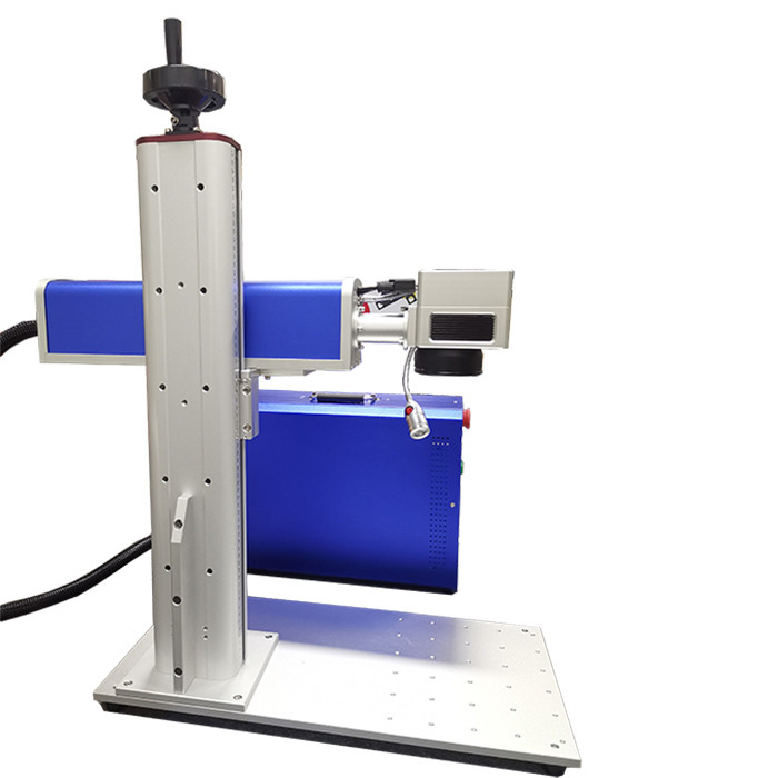 Portable Marking Machines Fiber 30w Raycus Source Marking For Mental
