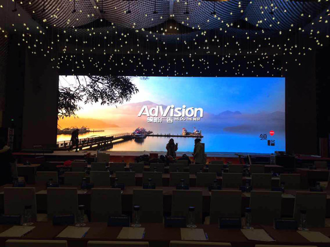 Full Color Stage Led Curtain Display , Floor Standing Led Screens For Events