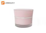 Multi Functional Plastic Cosmetic Bottles / Cosmetic Acrylic Jar PET Material