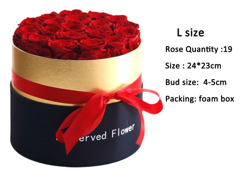 Valentines day gifts 2020 preserved roses Eternal Preserved Flower forever rose for san valentin decorations wedding fav