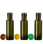 Brown Olive Oil Bottle 50ml 100ml 250ml Mini Glass Bottle for Healthy Lead-free
