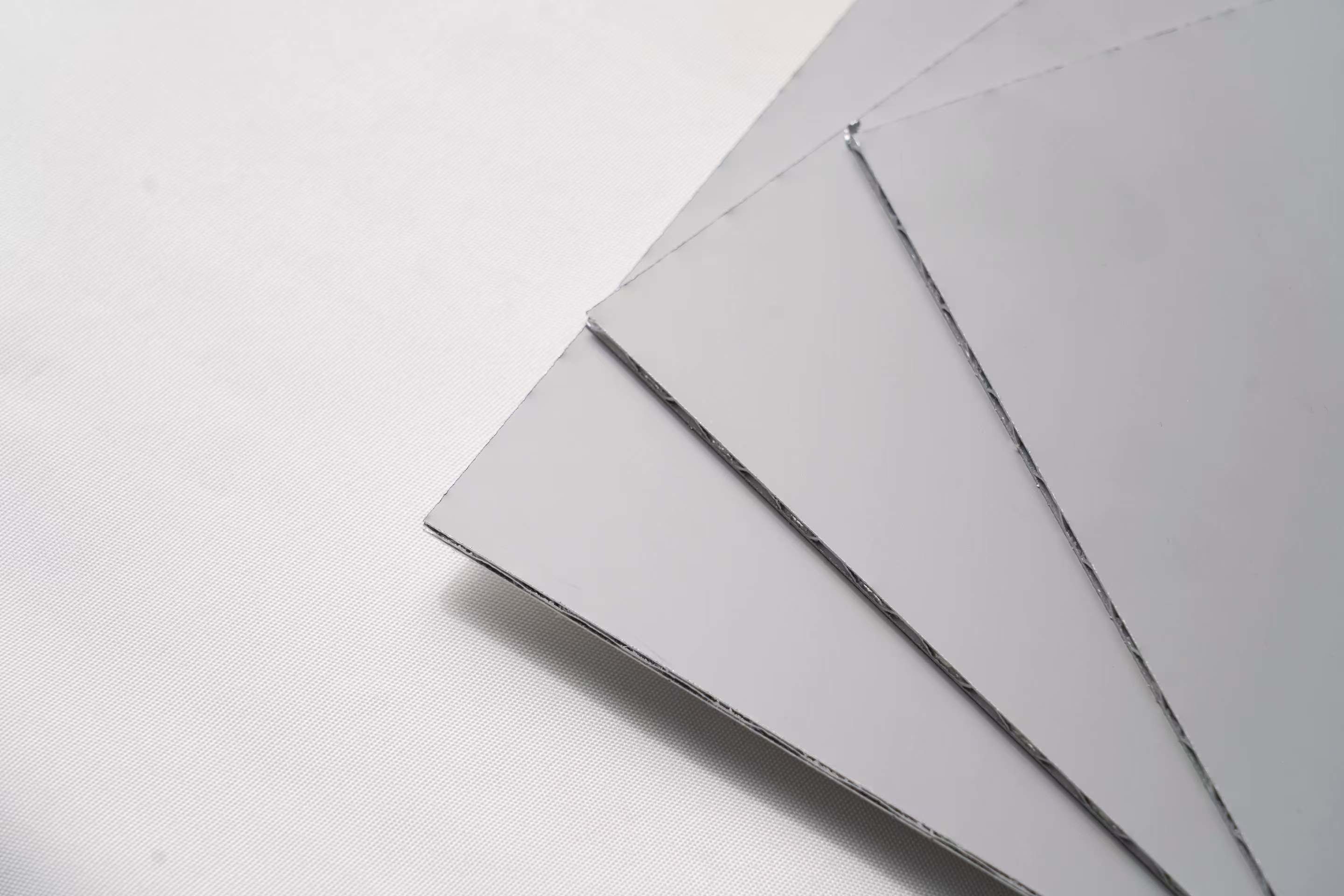 FR ACP Composite Sheets - Stone Texture Surface, 1220*2440mm for Old Building Facade Renovation
