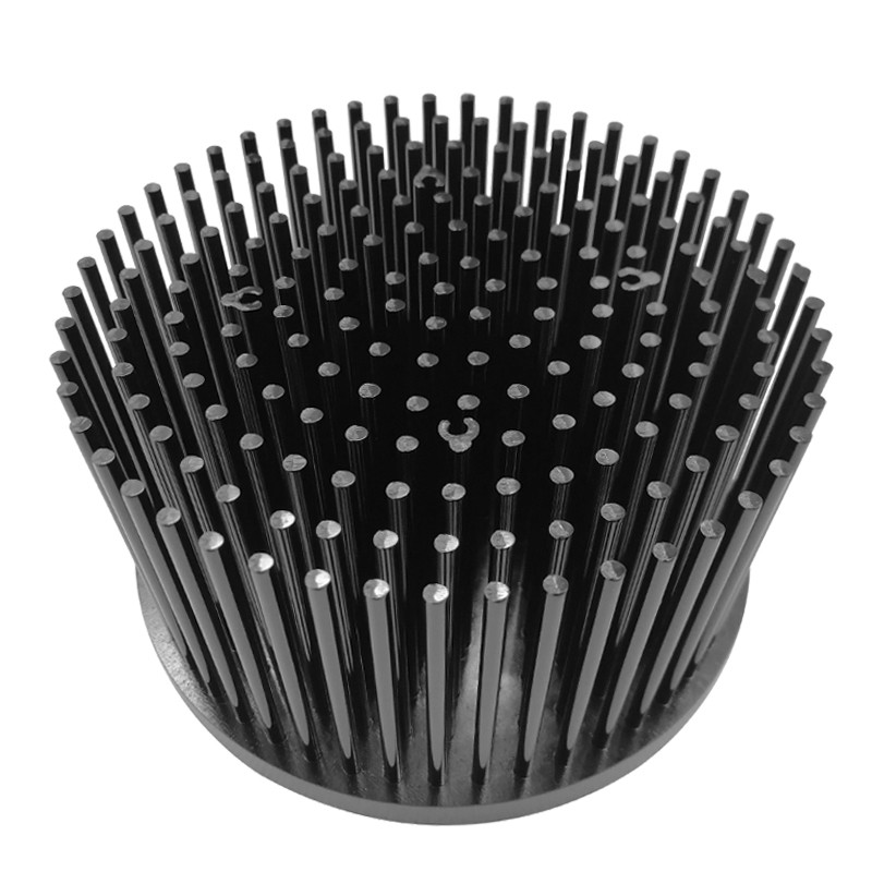 Customized Existing Mold Cold Forging Heat Sink With 65W LED Lighting Dia 150mm