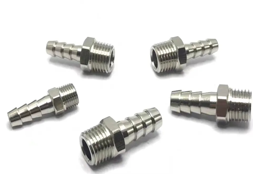 Pipe Lines Connect with DIN Standard Stainless Steel Hose Nipple Male Casting Nipple