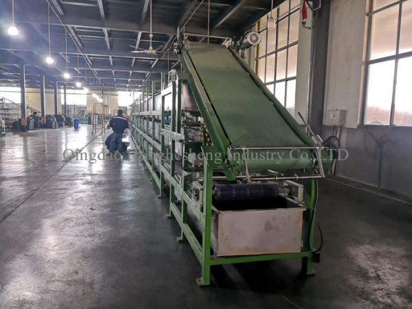 HHS 450mm Width Motorcycle Tyre Tube Making Machine For Cooling Cutting