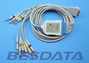 Quality GE Marquette Compatible ECG EKG Cable Banana IEC 10 Leads / 12 Channel for MAC 400 / MAC 1000 wholesale