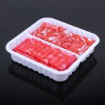 Disposable freezing safe PET PP heat sealing Plastic frozen food meat packaging