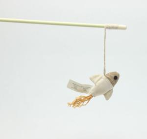 Quality Fish Shape cat teaser cat teaser stick toy cat toy teaser wand wholesale