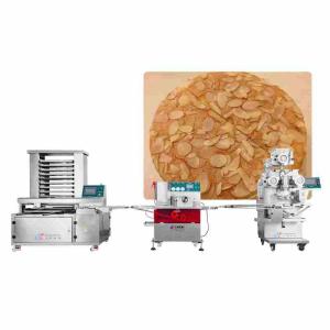 Quality Puff Pastry Cookie Encrusting Machines Used In Biscuit Factory wholesale