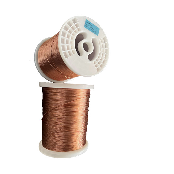Temperture Class 155 Enamelled Copper Wire UEWF 0.1*100 Stranded Wire with Natural Color