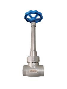 Quality DN40 Manual Stainless Steel Cryogenic Globe Valve For LN2 wholesale