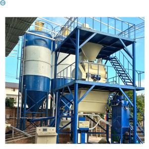 Quality 10 - 12t/H Plaster Tile Adhesive Dry Mortar Production Line 220 - 440V Voltage wholesale