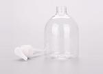 Clear 500ml PET Plastic Hand Wash Bottles With Lotion Pump