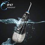 Waterproof Level IPX7 Cordless Oral Irrigator with 300ml Water Tank and 5