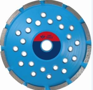 Quality Sintered Single Diamond Cup Wheel , Marble Diamond Cup Grinding Wheel Silver Brazed wholesale