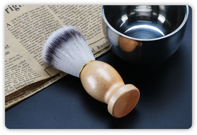Customization Color Soft Beard Shaving Brush For Men'S Facial Hair Care