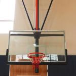 Aluminum Non Electric Basketball Hoop Ceiling Mounted