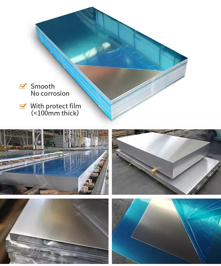 5052 Aluminum Sheet Metal 0.1mm 0.2mm 0.3mm 0.7mm H32 Sheet Factory