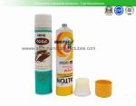 75ml Shoeshine Collapsible Tubular Containers , Cosmetics Aluminium Tube