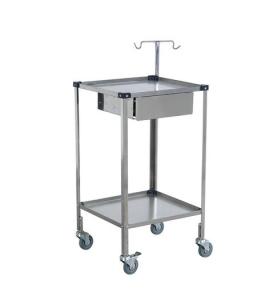Quality Emergency Medical Trolleys , Stainless Steel Anesthesia Trolley wholesale