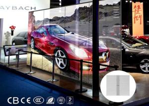Quality 14kg Light Weight Transparent Led Display 80% Smd Pixel 10mm For Glass Windows wholesale