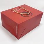 Personalized Recycled Gift Bags Boutique Card Paper Gift Bags With PP Handle